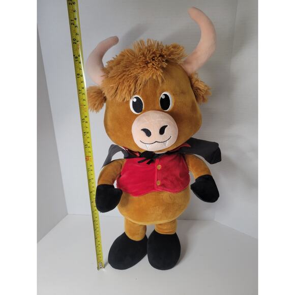 Gemmy International Highland Cow in a Vampire Costume - Picture 6 of 6
